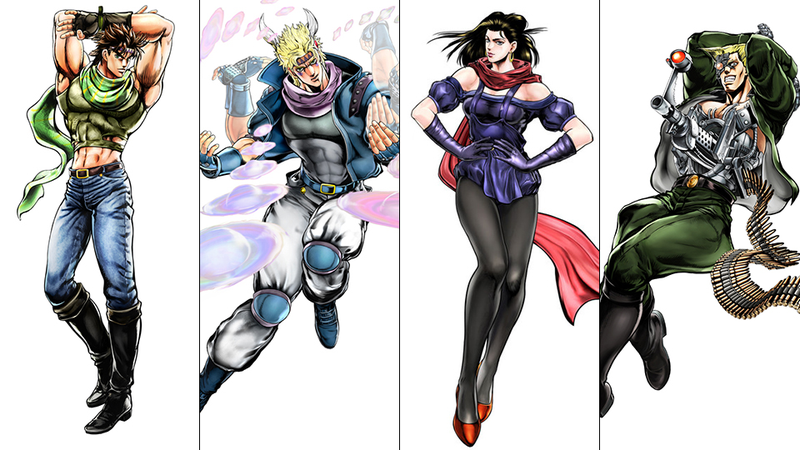 Illustration for article titled All the Characters in the New JoJo’s Bizarre Adventure Game